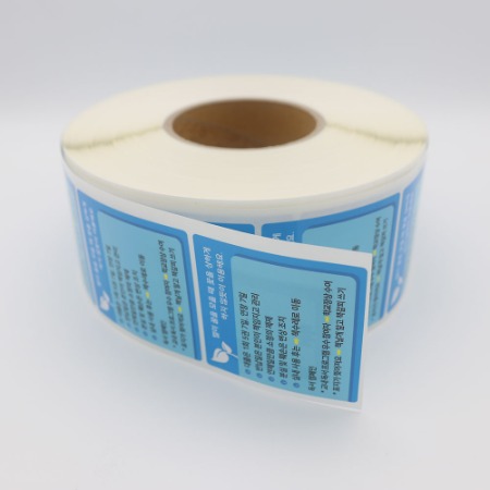 도서용 RFID 태그 보호스티커 일체형 인쇄형 타입 2가지 방식